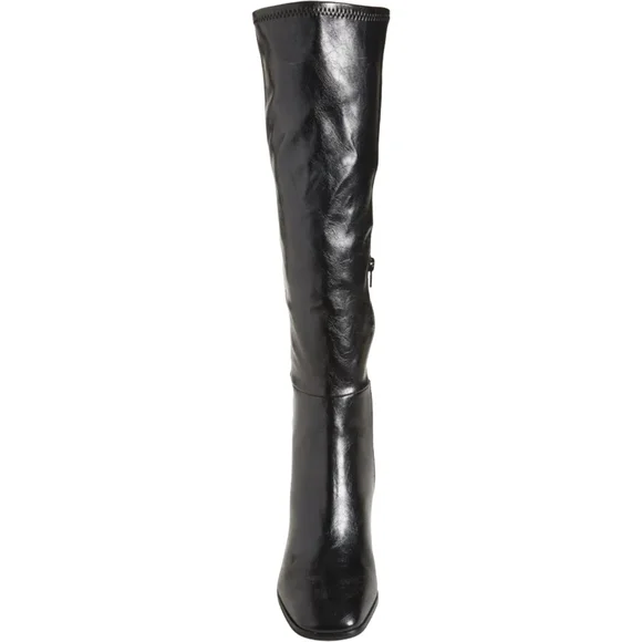 Steve Madden Black Knee‑High Boots NIB | Block Heel Tall Boots | Size 8.5 - Picture 3 of 6